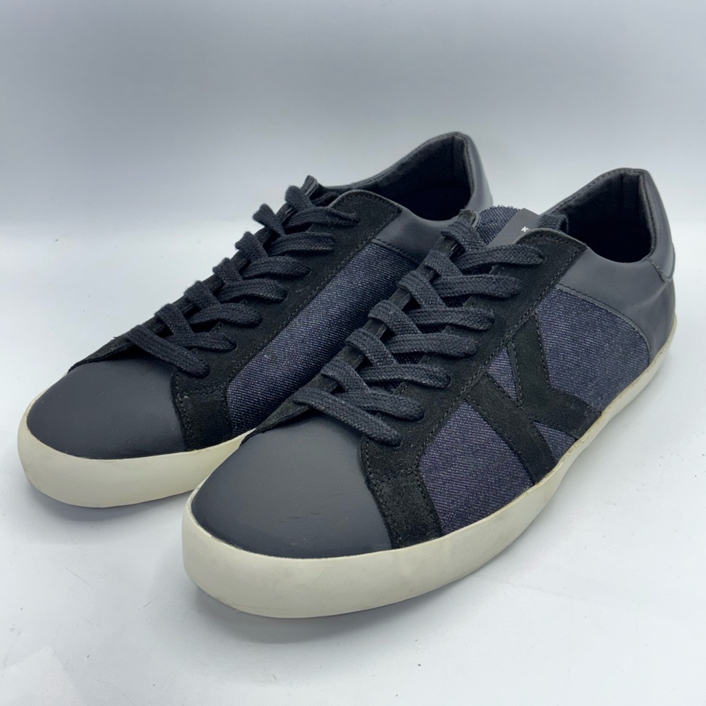 Karl Lagerfeld Black And Gray Sneakers Men’s Size 12